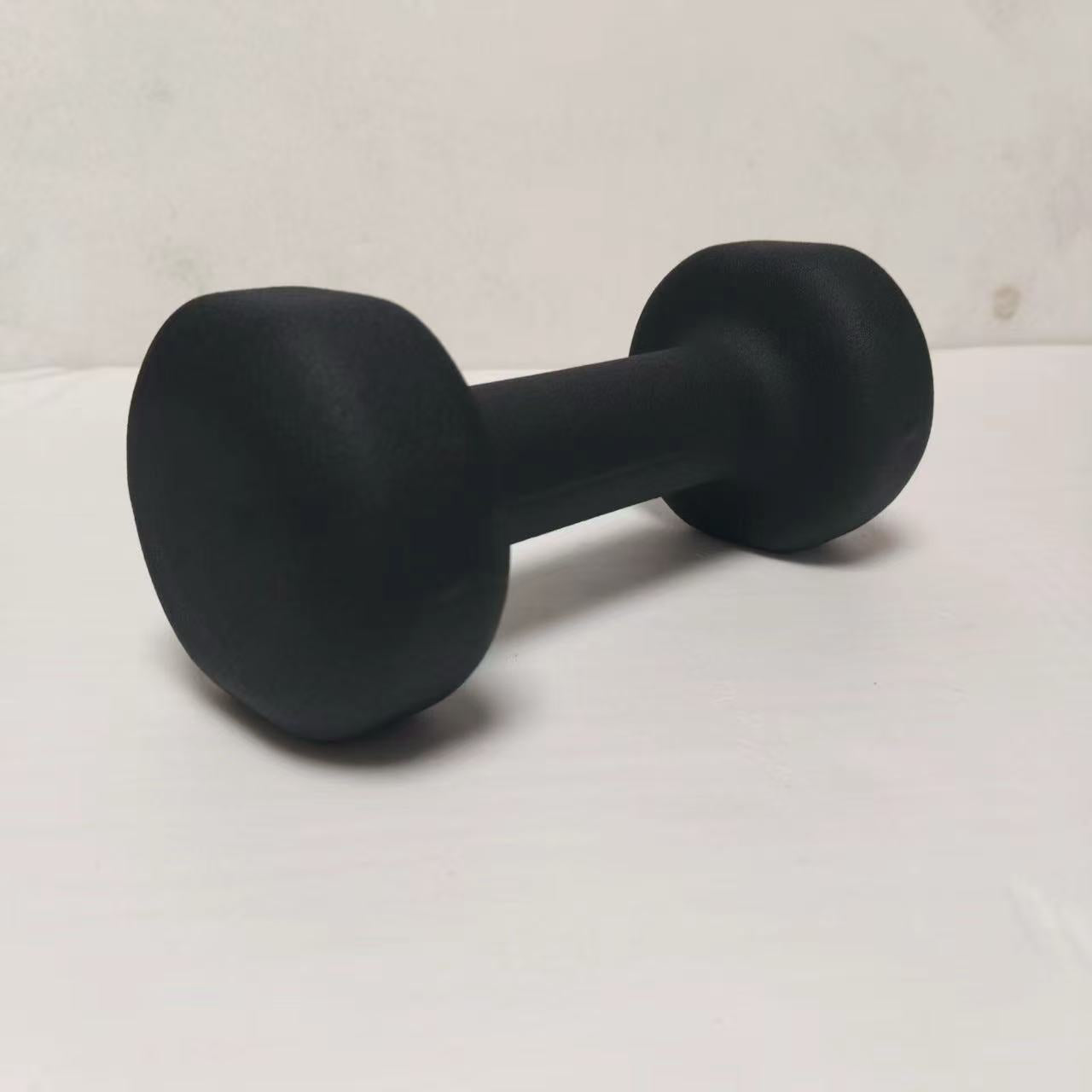 Plastic-coated dumbbells for women, fitness, home use, boys, teenagers, primary school students, children, solid cast iron, pure iron, mini dumbbells