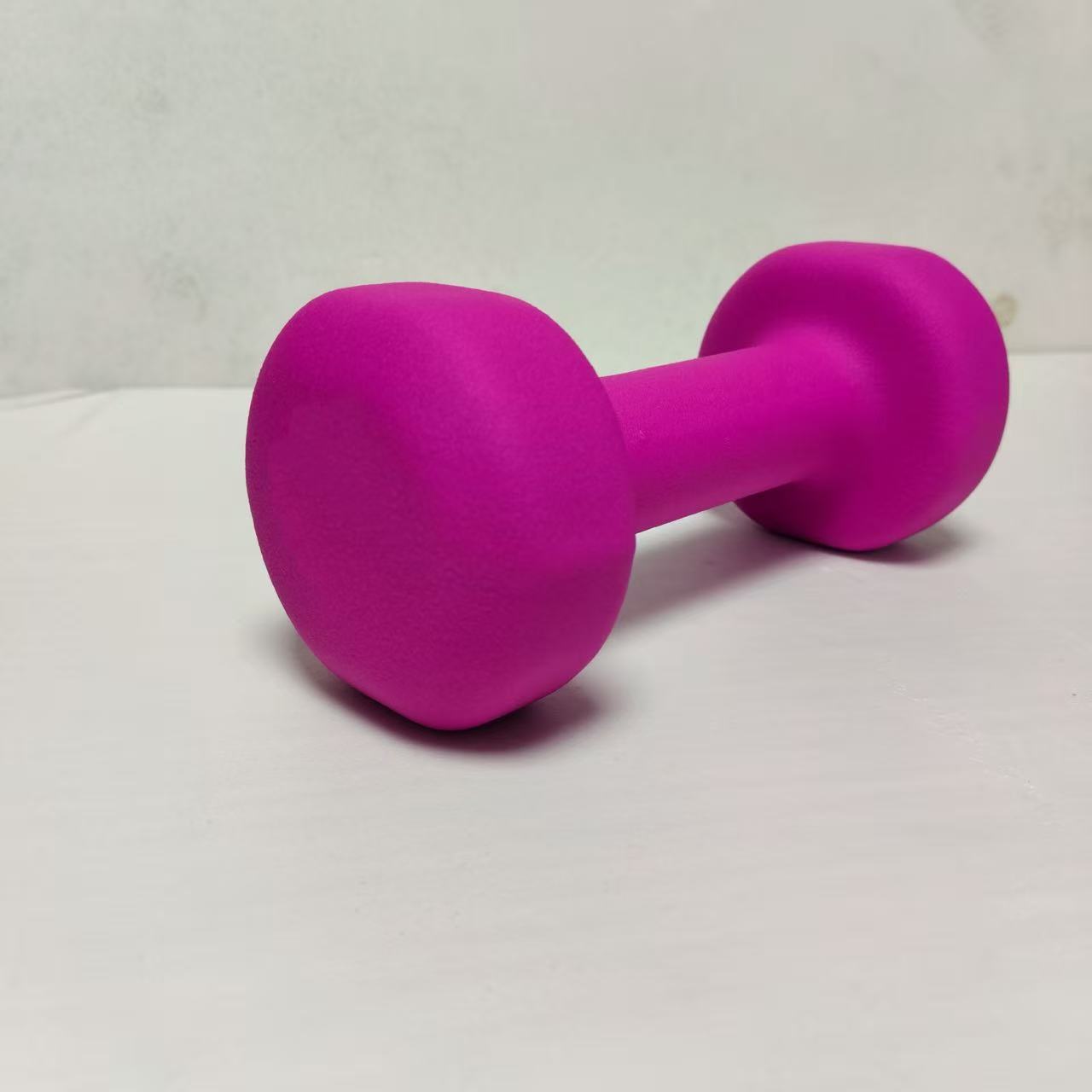 Plastic-coated dumbbells for women, fitness, home use, boys, teenagers, primary school students, children, solid cast iron, pure iron, mini dumbbells