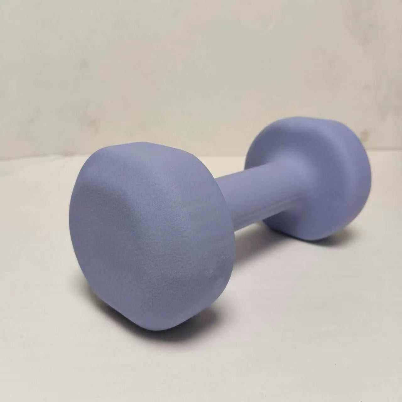 Plastic-coated dumbbells for women, fitness, home use, boys, teenagers, primary school students, children, solid cast iron, pure iron, mini dumbbells